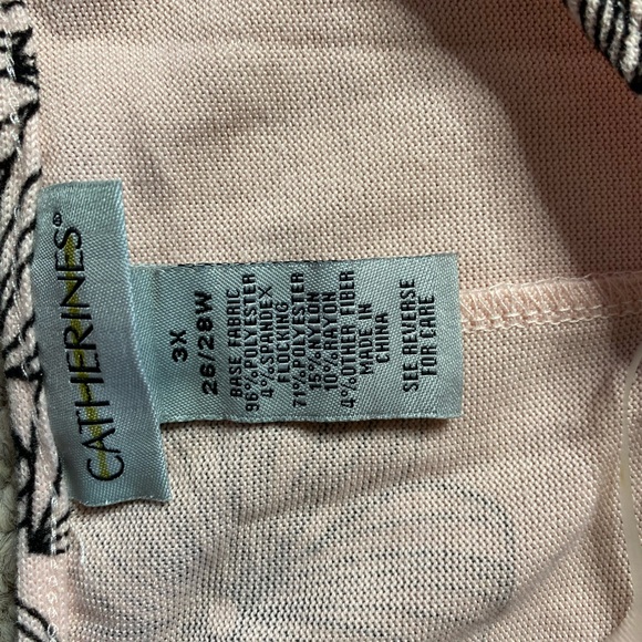 NWOT Catherine’s plus size 3X (26/28W) shift dress polyester/spandex blend - Picture 6 of 9